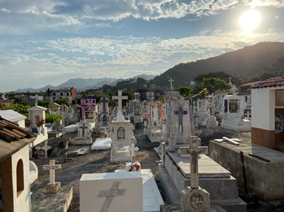 Pantheon de 5 de Diciembre cemetery in Puerto Vallarta, Mexico